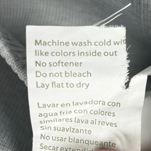 Fabletics Leggings Heather Gray High Waisted Mesh Workout Athletic Activewear XS - Picture 12 of 12